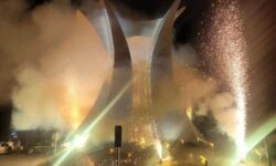 عیدی شهرداری و شورای اسلامی شهر چمستان به شهروندان در شب عید غدیر
