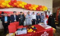 آئین تجلیل از آتش‌نشانان شهرداری چمستان برگزار شد